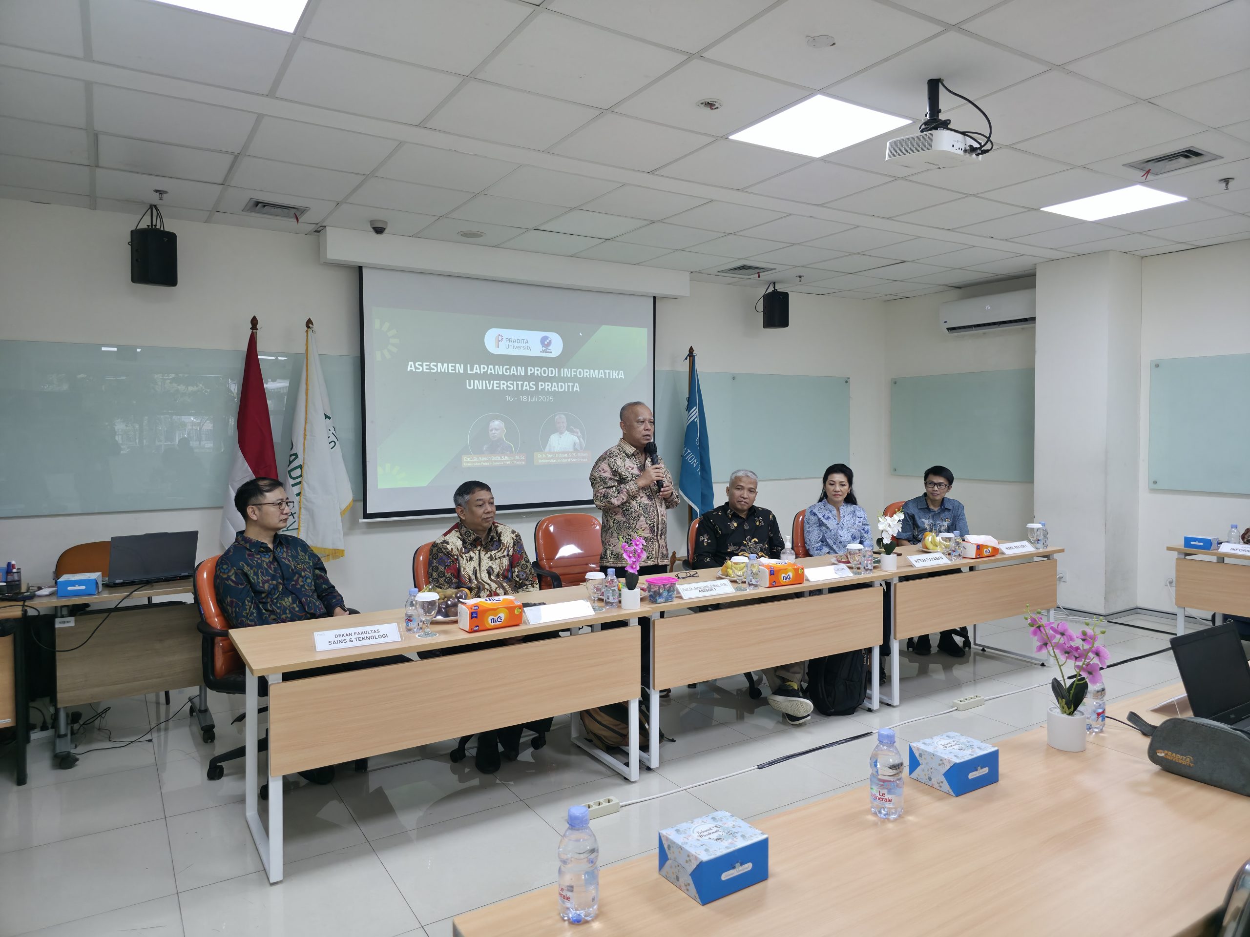 Sambutan Asesor LAM Infokom