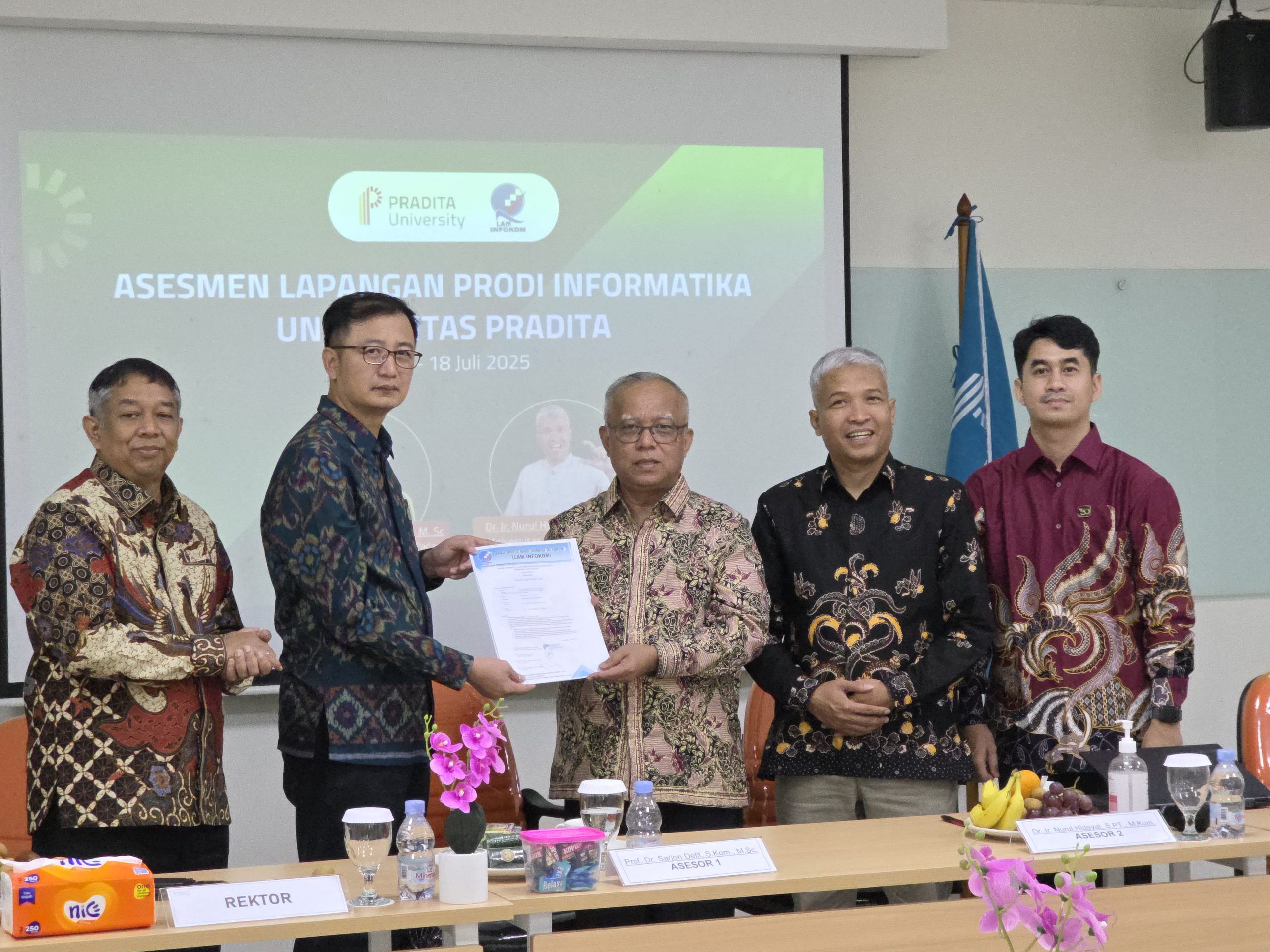 Penyerahan Berita Acara